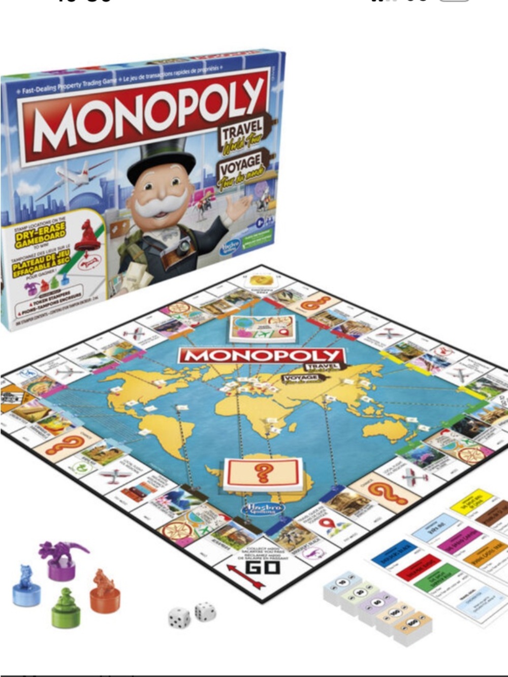 New in box Monopoly Travel edition